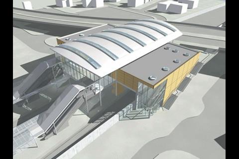 Cartwright Pickard’s design for Abbey Wood station